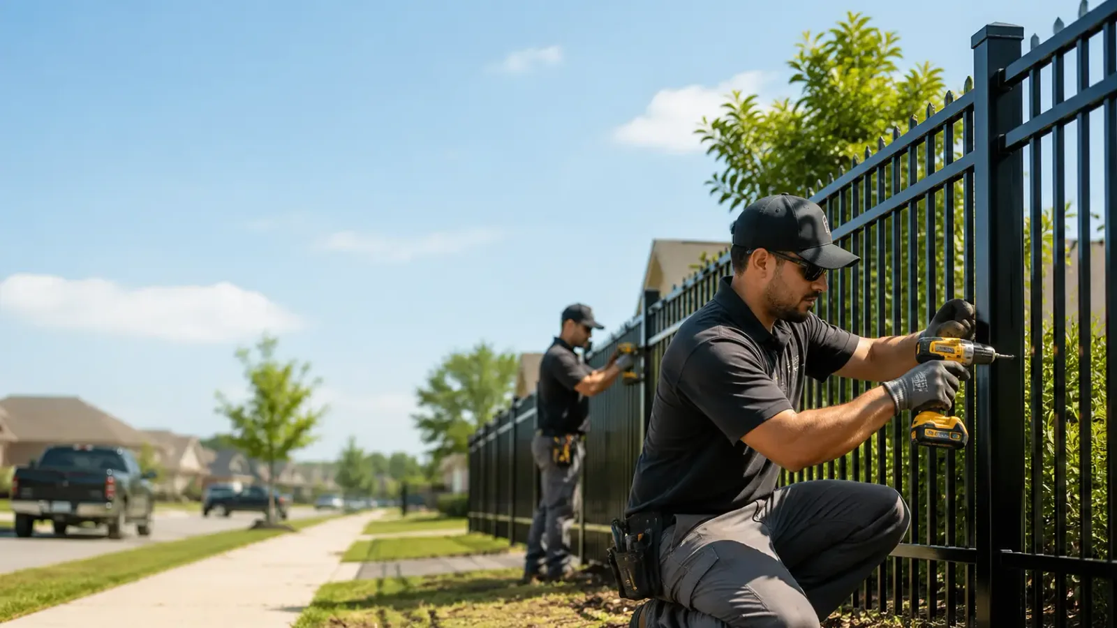 Metal Fence Installation in Mason, MI